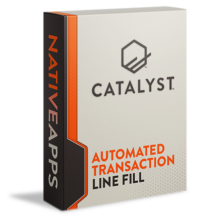 Automated Transaction Line Fill